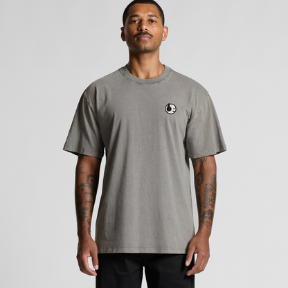 HVYWeight Mfers Headphones Left Chest Embroidery Tee (Choose Color)