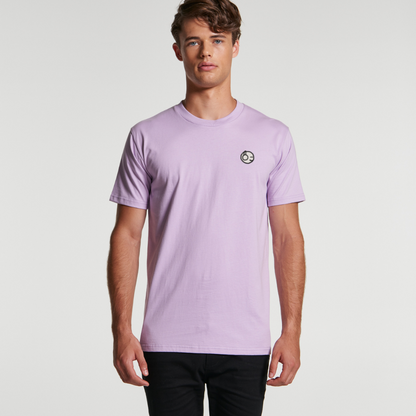 Mfers White Headphones Left Chest Embroidery Tee (Choose Color)